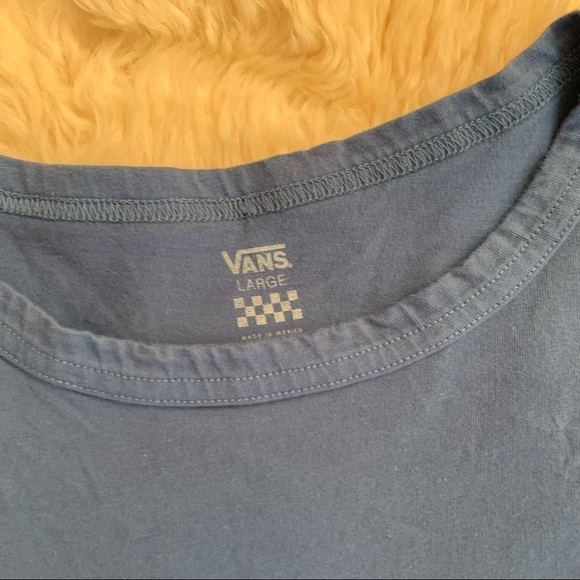 Vans Off the Walls Floral Printed Skate Skateboard Tee Large L - Picture 4 of 5